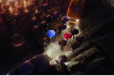 The Blue Umbrella Teaser Still Crowd Shot