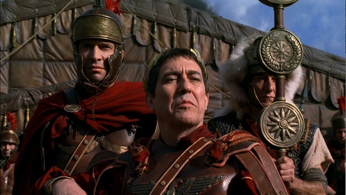 Rome pilot - Ciaran Hinds and James Purefoy