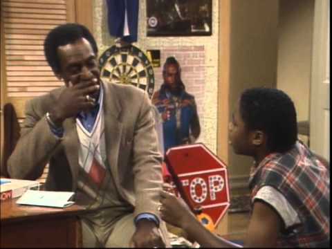 Cliff teaches Theo about economics, The Cosby Show pilot