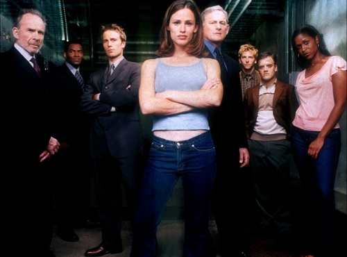 Cast photo, season 1 of Alias