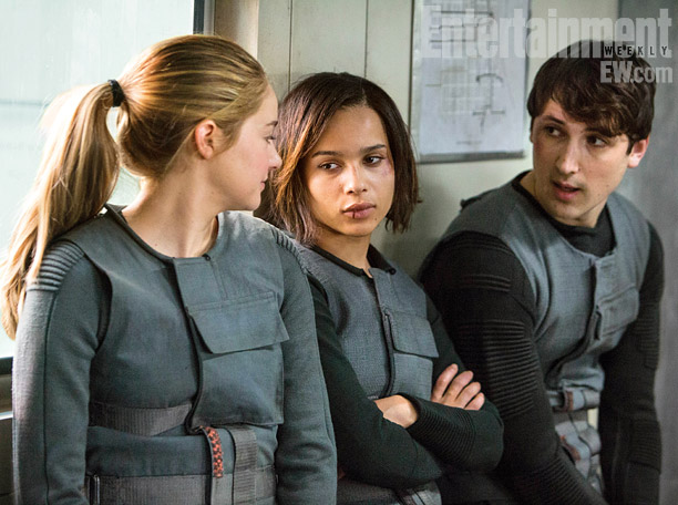 Shailene Woodley, Zoe Kravitz, Ben Lloyd Hughes