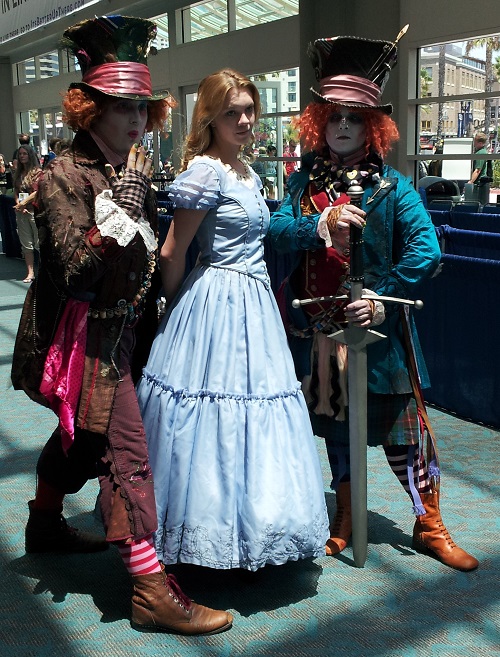 Alice in Wonderland cosplay, SDCC 2013