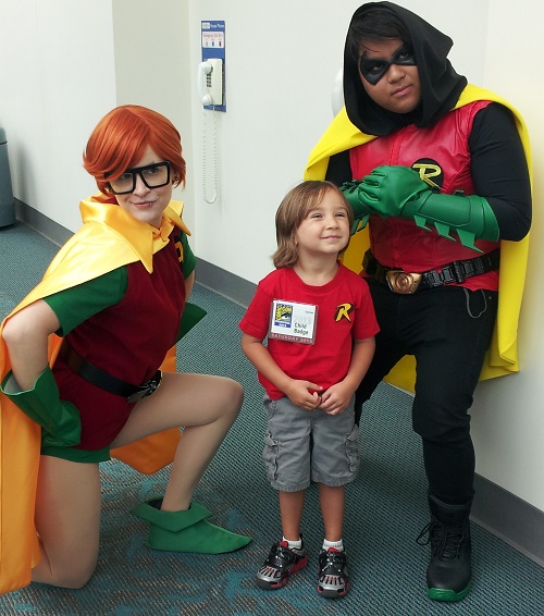 Robin cosplay, SDCC 2013