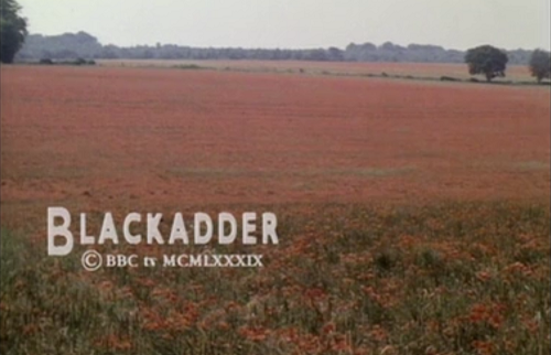 Final shot of Blackadder's finale, "Goodbyeee"