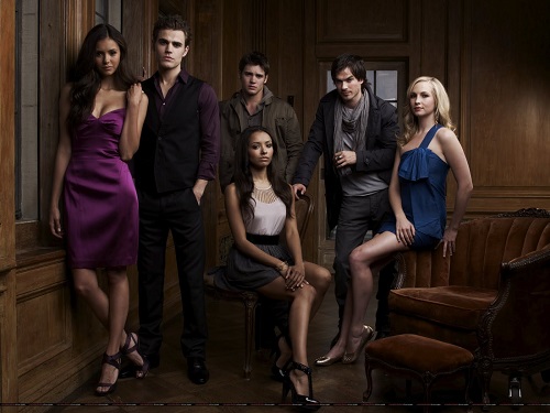 The Vampire Diaries cast photo