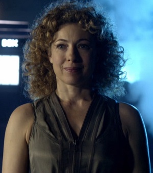 Alex Kingston as Doctor Who Companion River Song