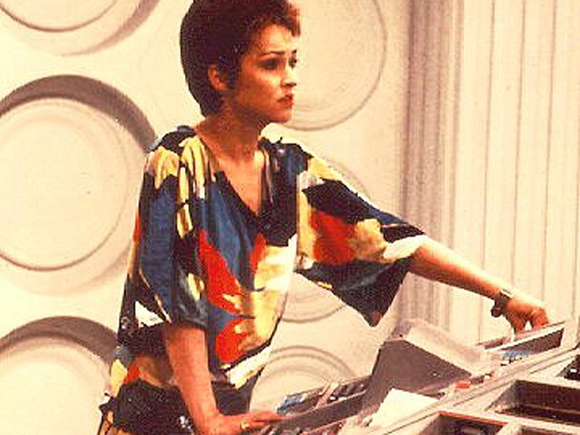 Janet Fielding as Doctor Who Companion Tegan Jovanka