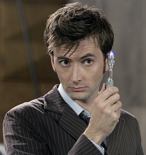 David Tennant as the Tenth Doctor