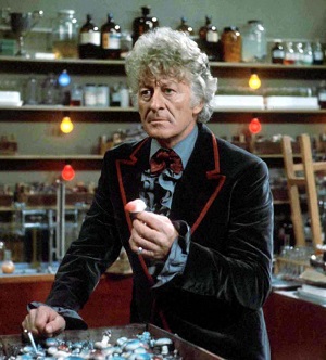 Jon Pertwee as the Third Doctor