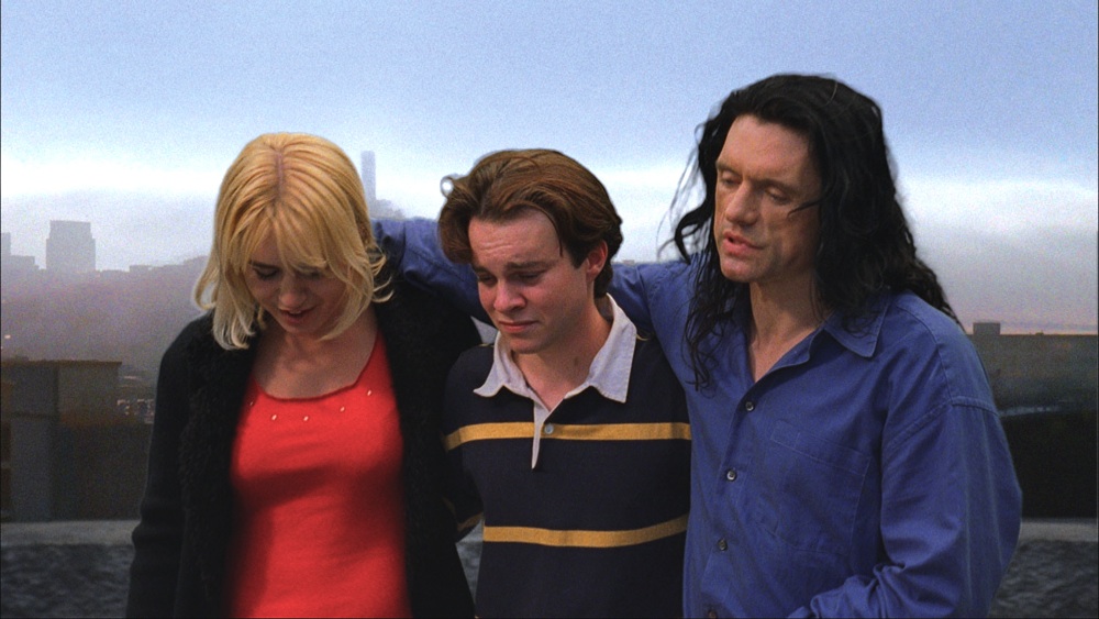 Juliette Danielle, Phillip Haldiman & Tommy Wiseau in The Room (2003)