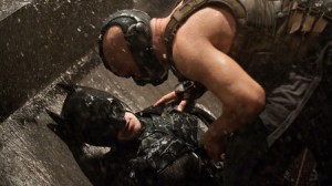 Christian Bale & Tom Hardy in The Dark Knight Rises (2012)