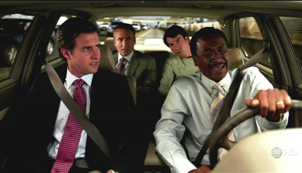 Carpoolers crying