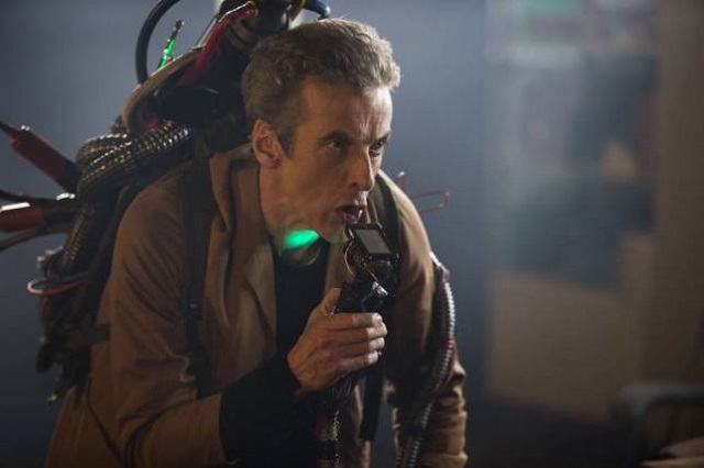 Doctor Who S08E06 "the Caretaker" promo image