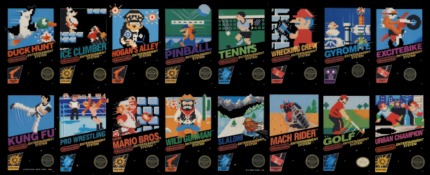 nes box art