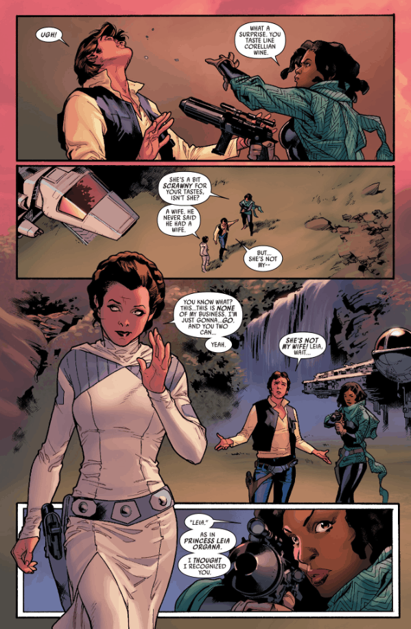 Star Wars #8 - Han & Leia & Sana