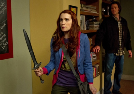 Supernatural, Ep. 7.20, “The Girl With the Dungeons and Dragons Tattoo”: Felicia Day brings sass and charm to boys club