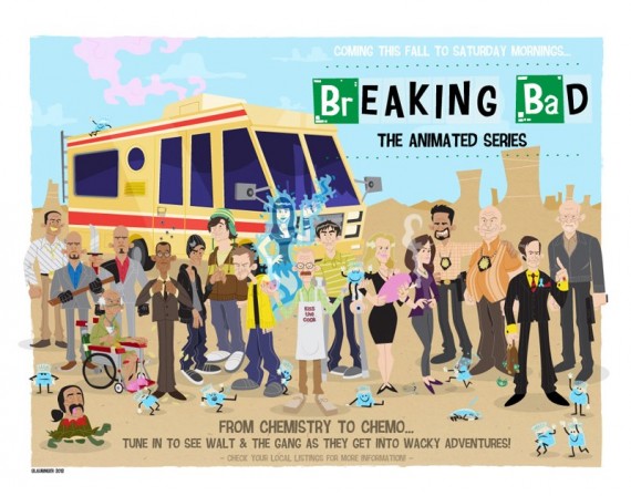 Breaking Bad: The Animated Series Art Work