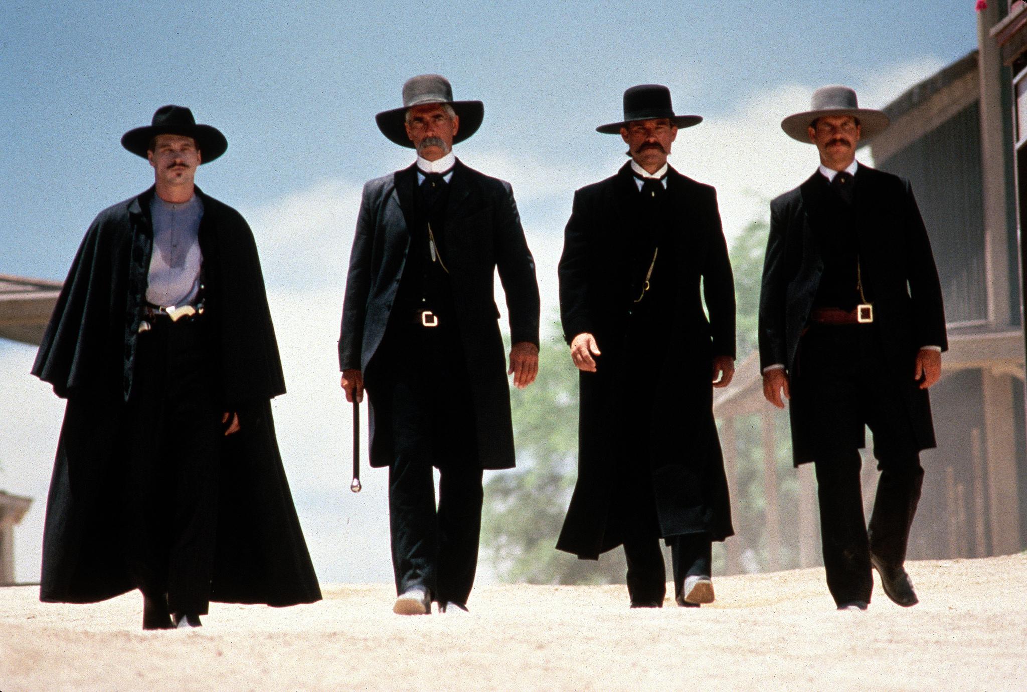 Tombstone (Val Kilmer, Sam Elliott, Kurt Russell & Bill Paxton)