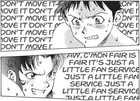 Evangelion fanatics will find much to enjoy in Comic Tribute