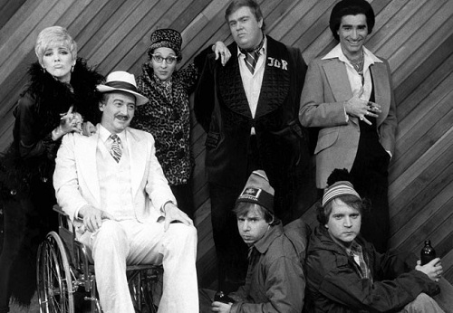 Cast of SCTV in character