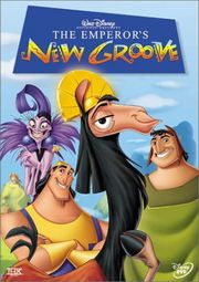 emperor's new groove dvd poster