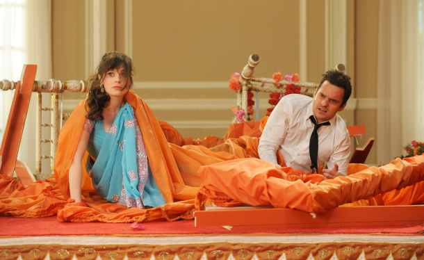 New Girl, Ep. 2.25, “Elaine’s Big Day” ends the season with a poorly executed cliffhanger