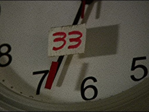 Screenshot from 33, the pilot for Battlestar Galactica