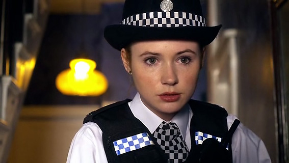 Karen Gillan as Doctor Who Companion Amy Pond