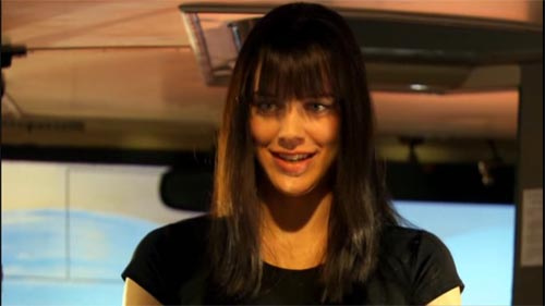 Michelle Ryan as Doctor Who ally Lady Christina de Souza