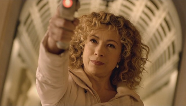 Alex Kingston as Doctor Who Companion River Song