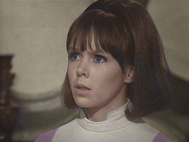 Wendy Padbury as Doctor Who Companion Zoe Heriot