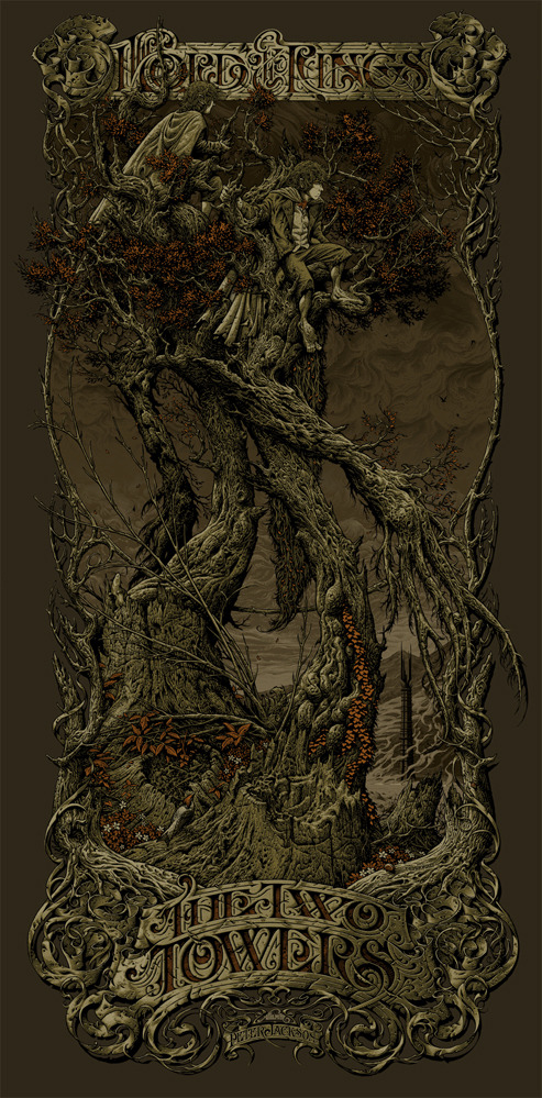 Aaron-Horkey-The-Two-Towers-Variant