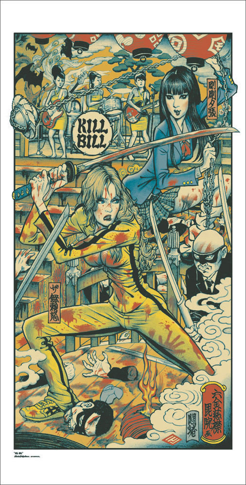 ‘Kill Bill’ print by Rockin’ Jelly Bean