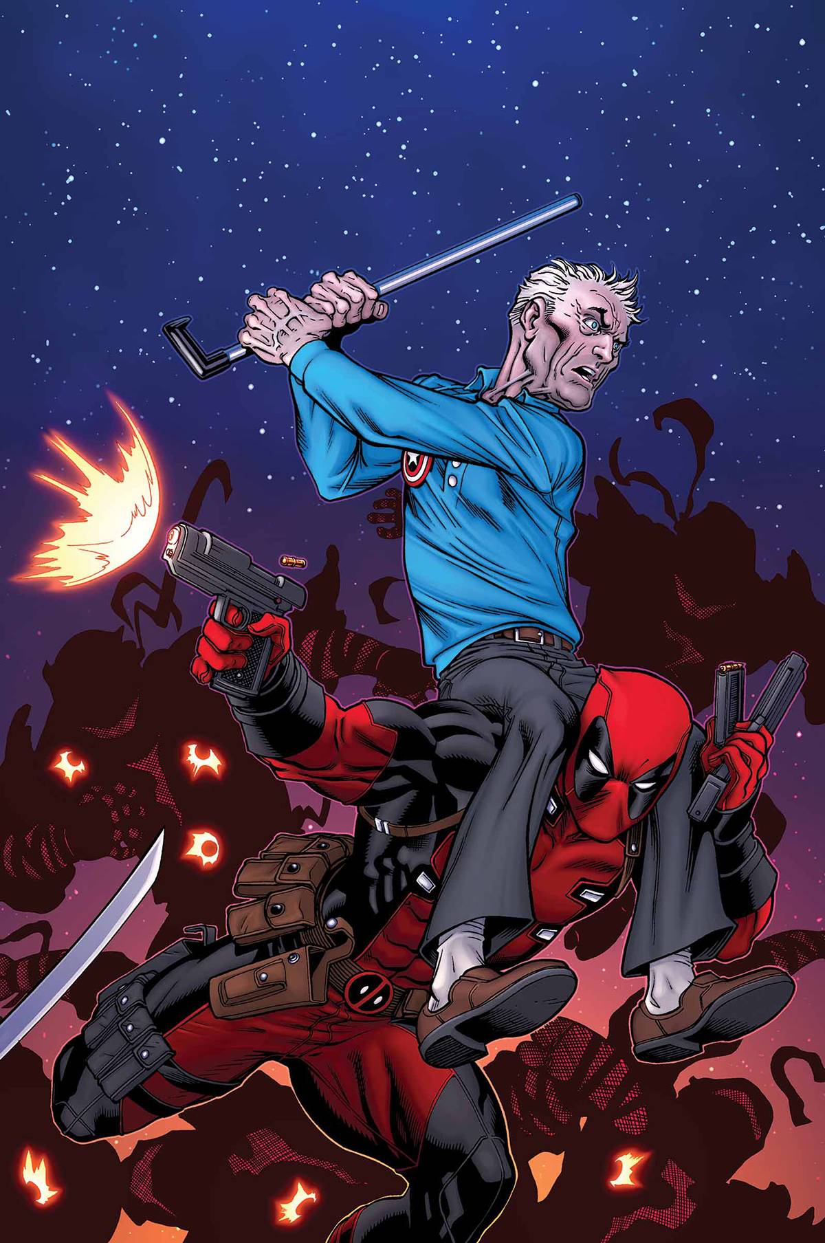 Deadpool and Captain America Has Funny, Emotional Moments, But Middling Art