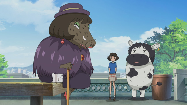 ‘The Satellite Girl and Milk Cow’ Movie Review – is a silly and sweet animation