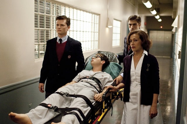 Gabe (Ryan Pinkston) is taken into custody by the mysterious Nurse (Karin Konoval).