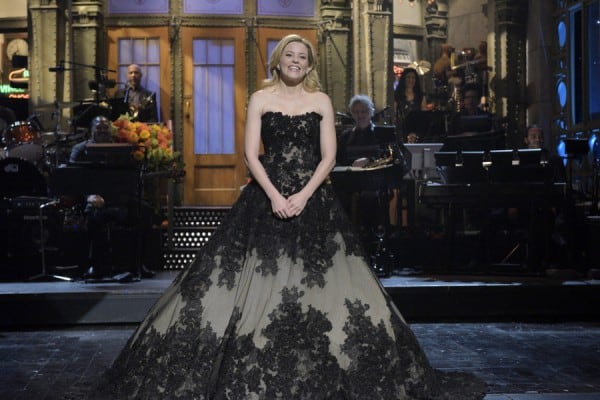 Elizabeth Banks in a killer dress