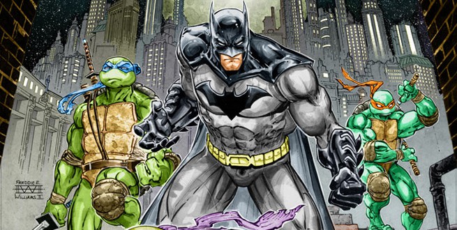 ‘Batman/TMNT’ is a Match Made in Comic Book Heaven