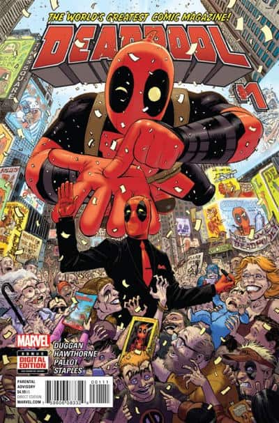 Deadpool (2016) #1 - cover