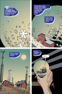 We see the starkly different fantasy captions used again.
