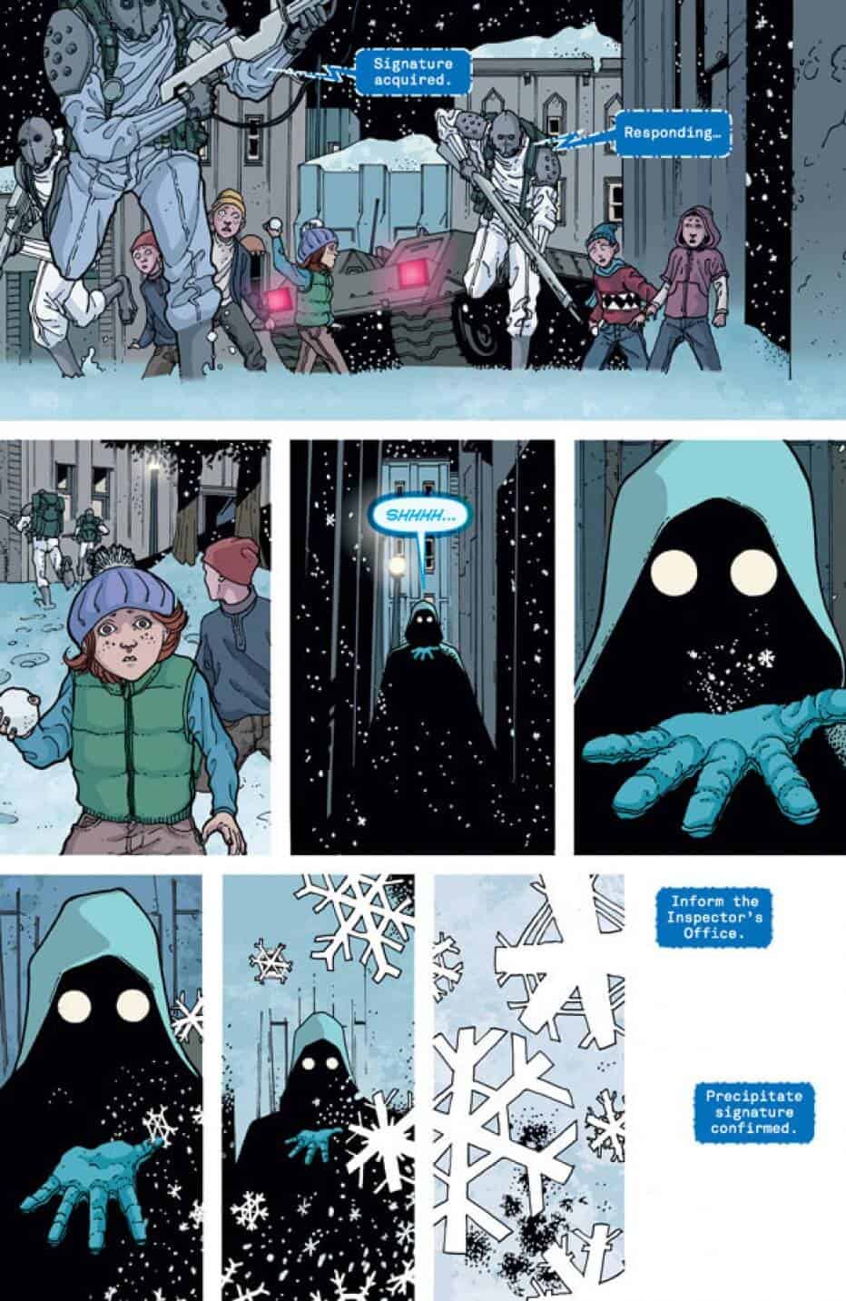 We see out first glimpses of the White Wizard.
