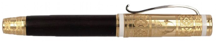7-Omas William Shakespeare Gold Fountain Pen