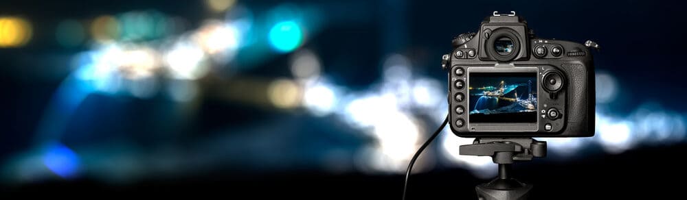 DSLR Camera in action.