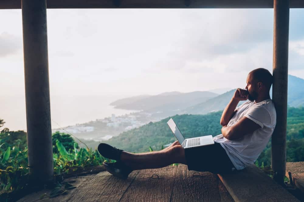 A writer is pondering about his next lifestyle article topic.