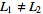 L_1!=L_2