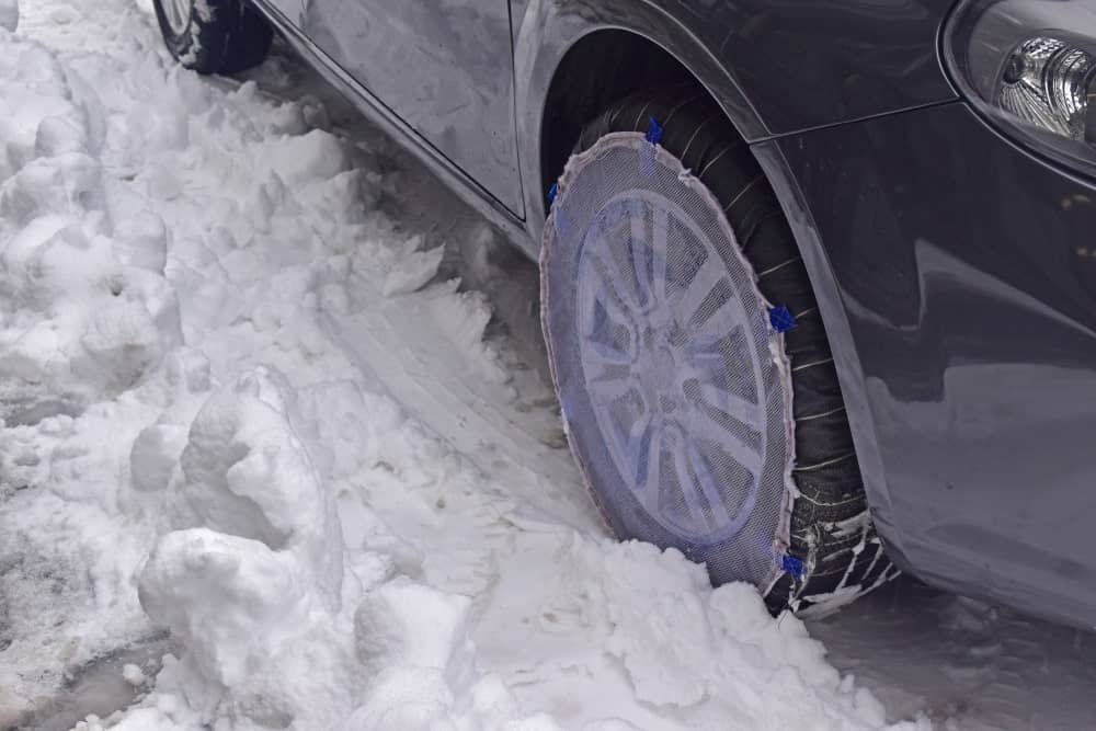 Car Tire Chains For Sale Car Tire Chains For Sale, Tire With A Snow Sock, Car Tire Chains For Sale