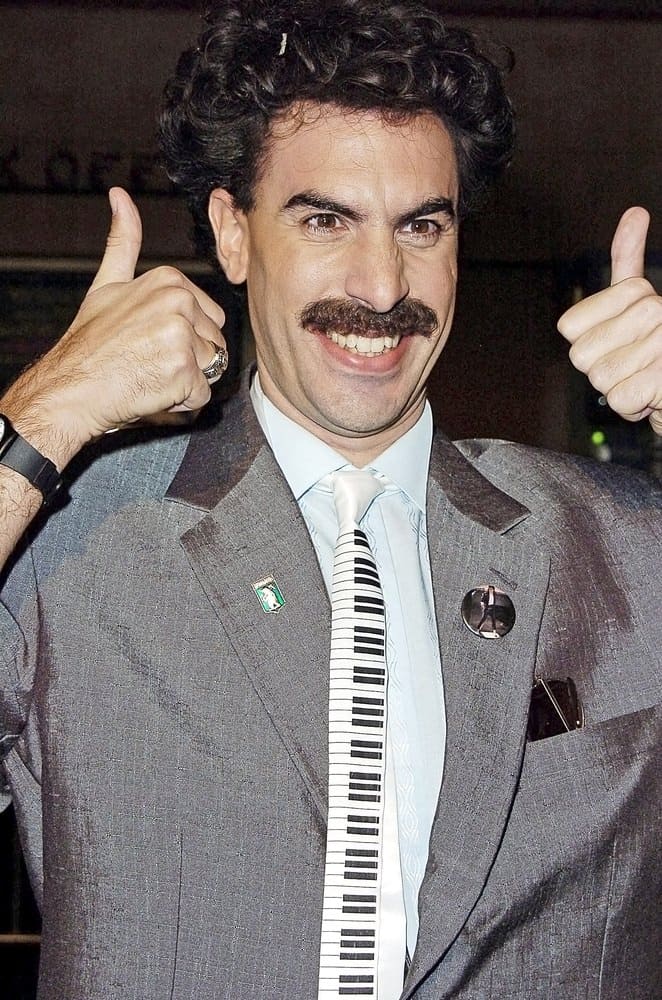 Borat's mustache