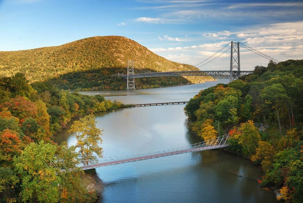Bridge across the Hudson River