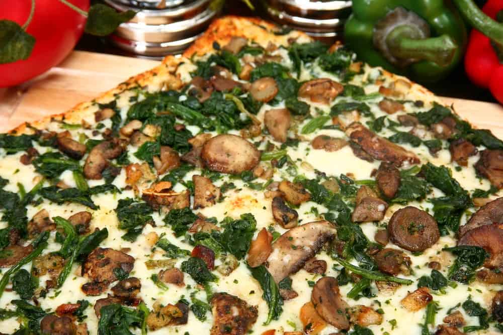 Portobello pizza