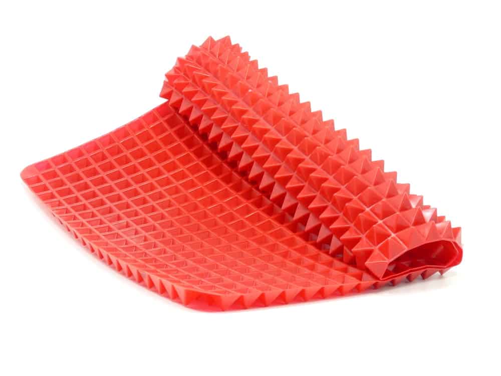 Silicone rubber mat